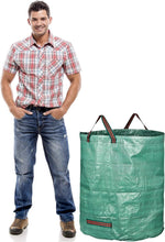 Load image into Gallery viewer, 72 Gallon Durable Garden Waste Bags with Handles - Eco-Friendly 6-Pack