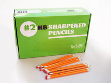 Load image into Gallery viewer, Premium 600 Pcs Woodcased No. 2 Pencils with Latex-Free Erasers - Pre-Sharpened