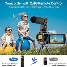 Load image into Gallery viewer, Digital Camcorder with 3'' Screen &amp; Dual Batteries - Perfect for Beginners