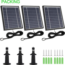 Load image into Gallery viewer, High-Efficiency Solar Panel Charger Set for Arlo Pro 4/5S with Waterproof Design