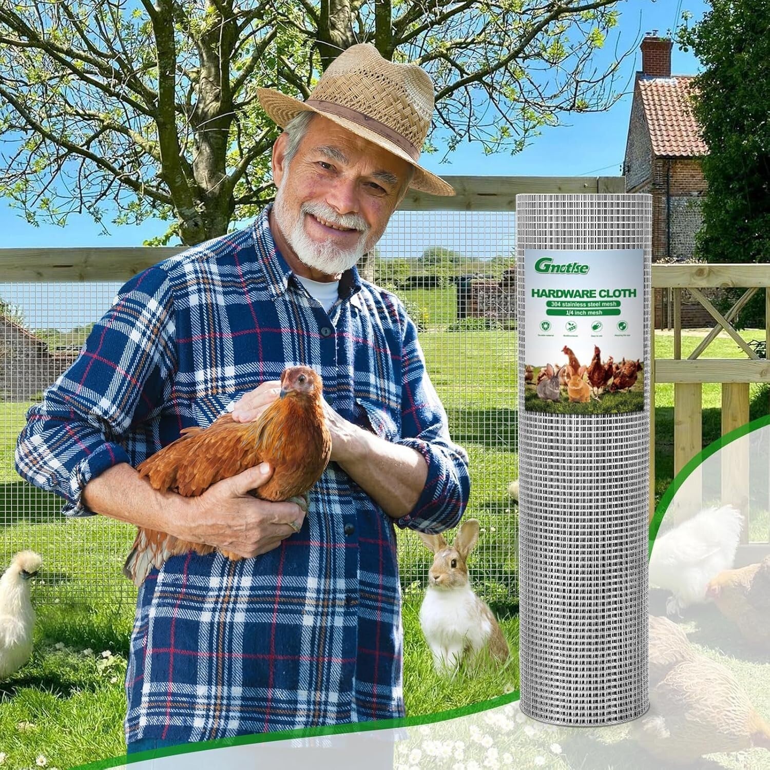 Flexible 304 Stainless Steel Wire Mesh - Essential for Garden and Home Projects