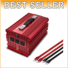 Load image into Gallery viewer, Reliable 2000W Car Power Converter with Multi-Protection for Outdoor Adventures