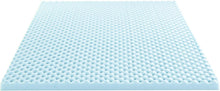 Load image into Gallery viewer, Compact 3-Inch Memory Foam Mattress Topper - Queen Size, Dorm Essential