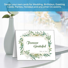 Load image into Gallery viewer, Versatile 200 Pack of A7 Blank Cards &amp; Envelopes - Ideal for Weddings &amp; Showers