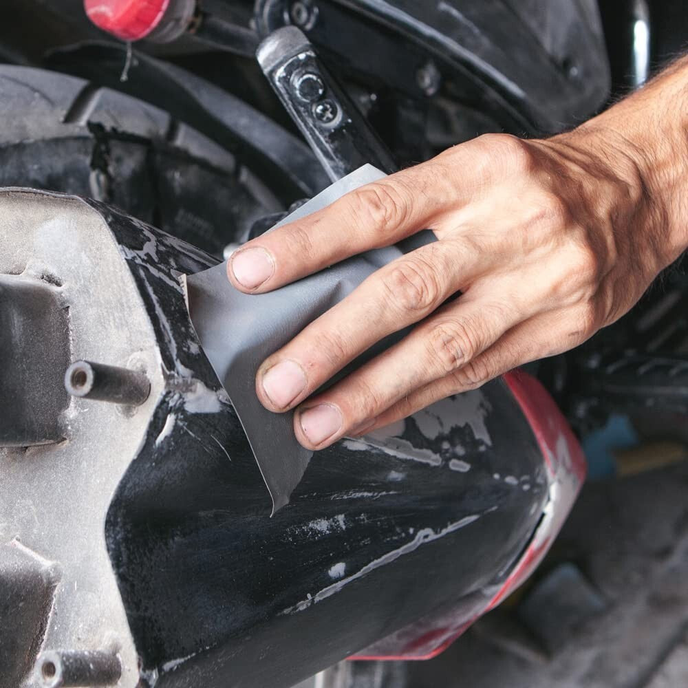 75 Sheets of Premium Waterproof Sand Paper - 220, 320, 400 Grit for All Projects