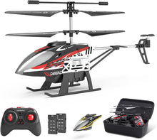 Load image into Gallery viewer, Remote Control Helicopter with 2 Modular Batteries &amp; LED Lights for Night Flying