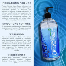 Load image into Gallery viewer, Passion All-Natural Water-Based Lubricant - 68 Fl Oz Total for Unmatched Comfort