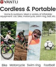 Load image into Gallery viewer, Portable 12V Dual Cylinder Tire Air Compressor with Automatic Shut-Off &amp; Display