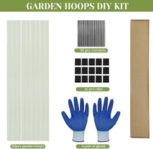 Load image into Gallery viewer, Garden Hoops 60pcs - M Size Fiberglass for Enhanced Temperature Resistance