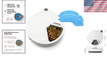 Load image into Gallery viewer, Programmable Automatic Feeder for Cats &amp; Small Dogs - 5 Meal with Ice Packs