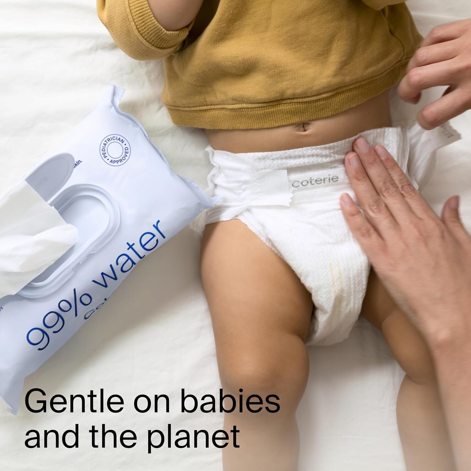 Eco-Friendly Baby Wipes for Newborns – 99% Purified Water, Dermatologist Tested