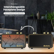 Load image into Gallery viewer, Vintage Retro Bluetooth Speaker - Wooden Wireless AM/FM Radio for Home &amp; Travel