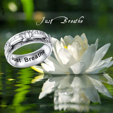 Load image into Gallery viewer, Handcrafted Sterling Silver Anxiety Relief Ring - Elegant Spinner Design, Size 7