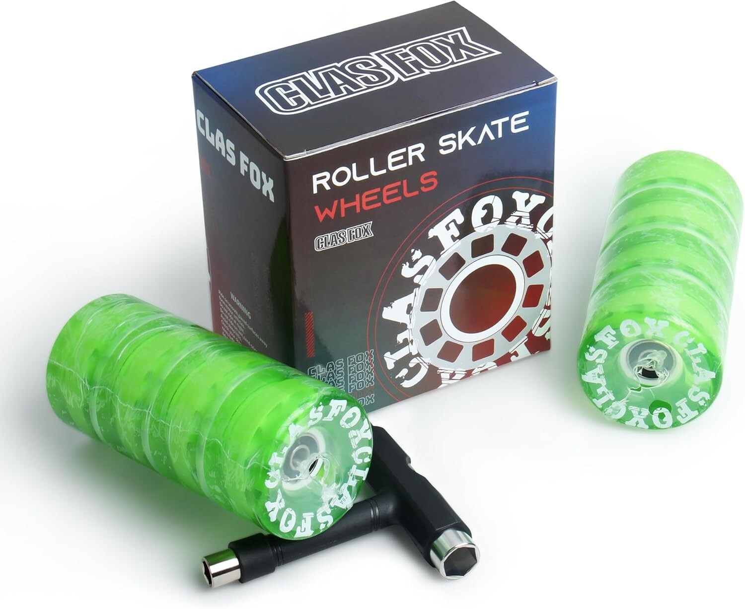 Durable 78A Indoor/Outdoor Roller Skate Wheels with High-Quality ABEC-9 Bearings
