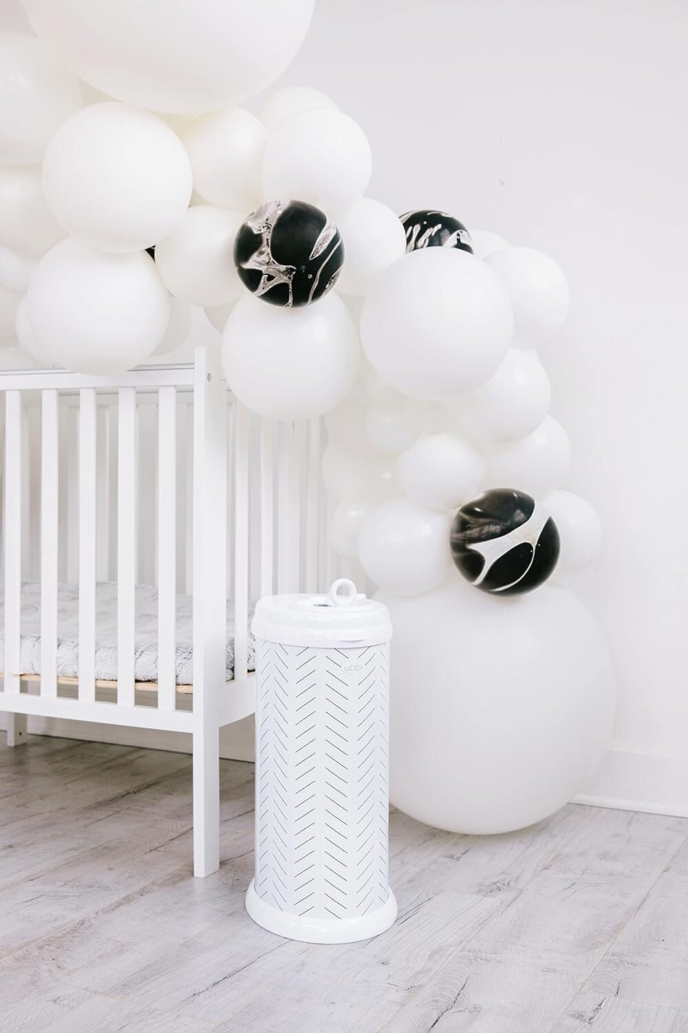 13 Gallon Stainless Steel Diaper Pail - Sleek, Childproof with Odor Control