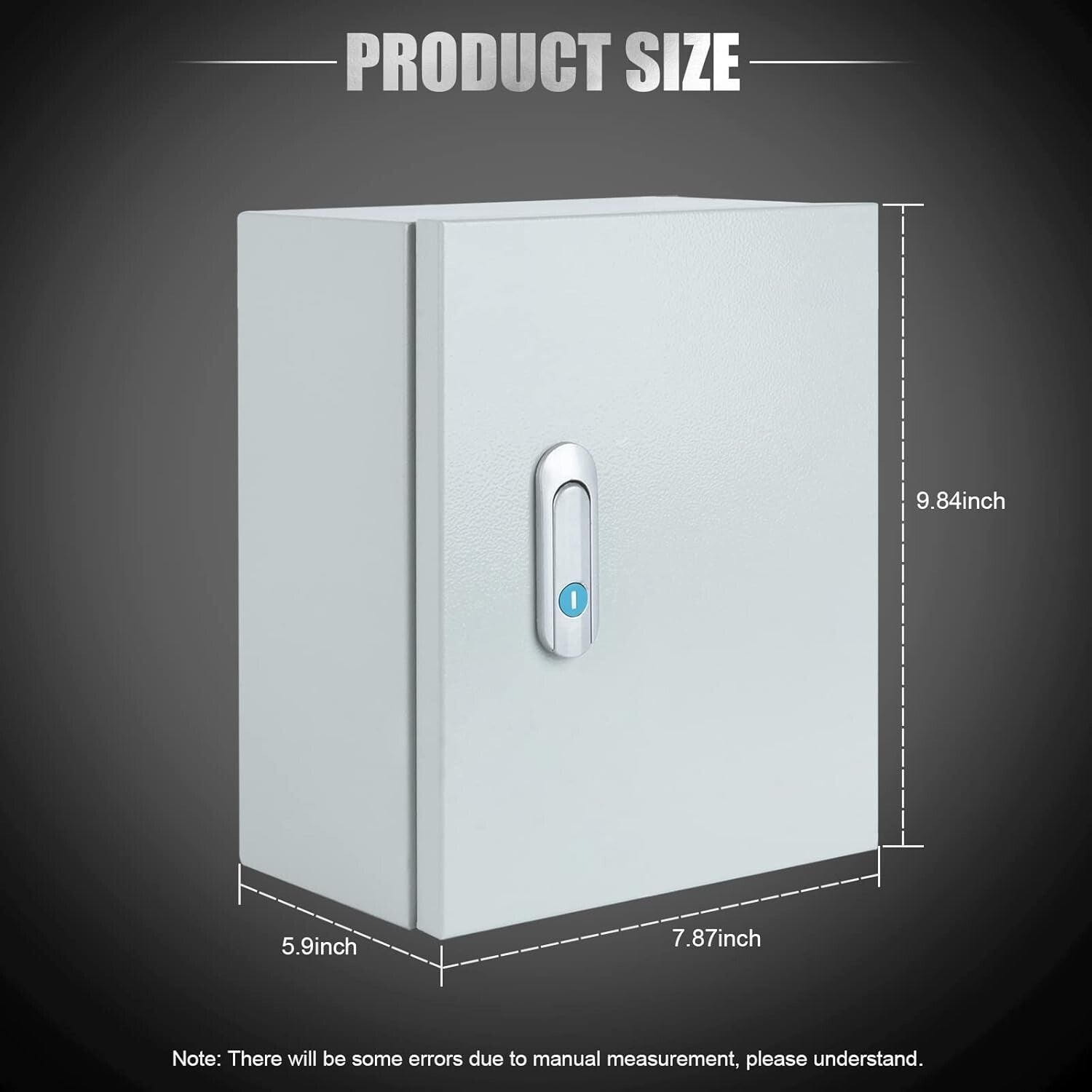 Dustproof Metal Electrical Enclosure Box with Compact Design & Easy Installation