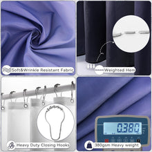 Load image into Gallery viewer, Stylish Bathroom Accessory Set - Water-Resistant Shower Curtain &amp; Absorbent Rugs