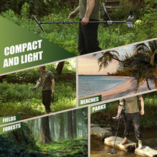 Load image into Gallery viewer, Sturdy Waterproof Metal Detector for Treasure Hunting: Adjustable 19"-59" Length