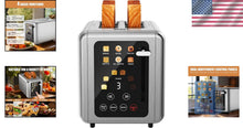 Load image into Gallery viewer, Stainless Steel Digital Toaster - 2 Slices, Bagel/Defrost Functions Included