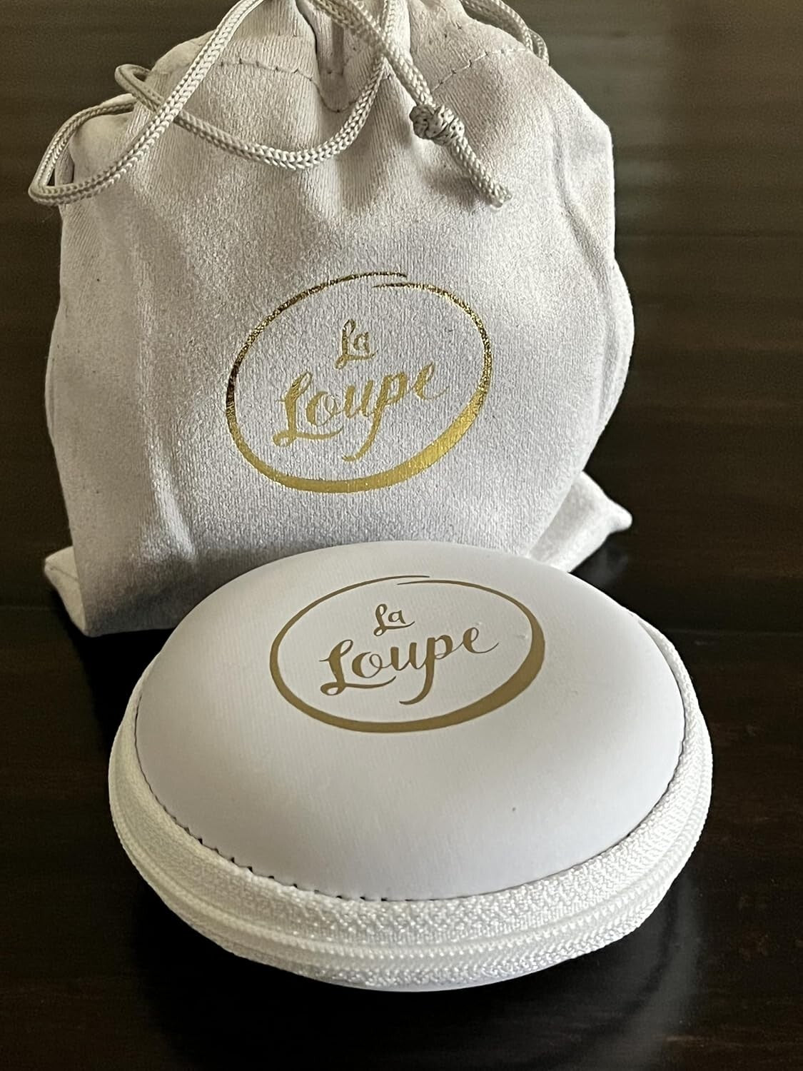 Adjustable Suede Magnifying Glass Pendant - Harmonize with Sodalite Crystal