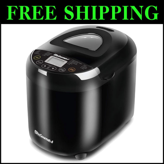 19 Menu Function Bread Maker – Perfect for Gluten-Free, White & Rye Loaves