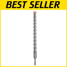 Load image into Gallery viewer, Alloy Steel 1-9/16 x 18 Inch Drill Bit with Carbide Tip for Concrete Work