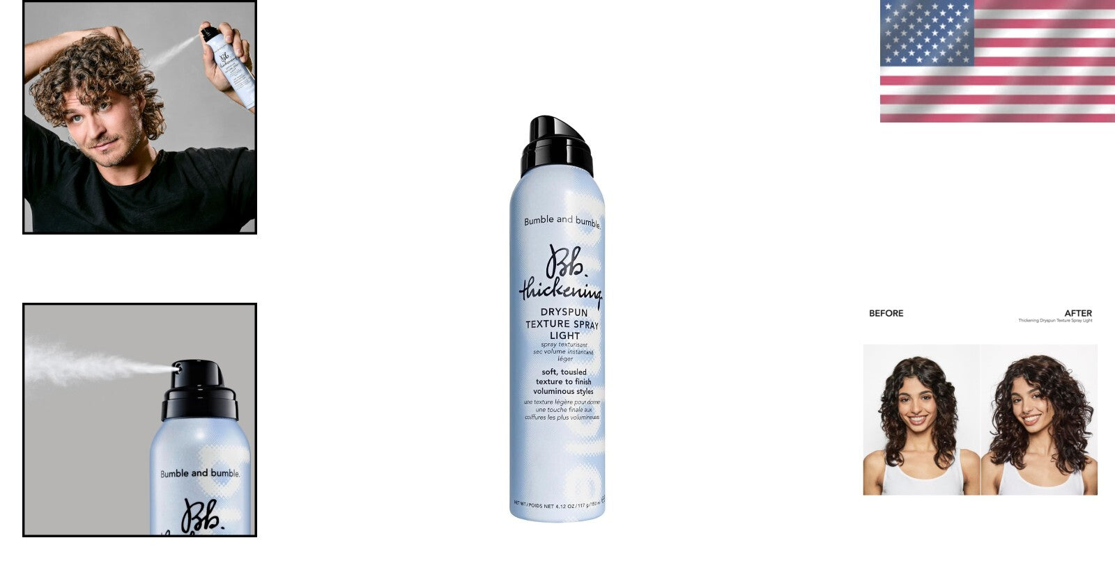 Airy Dimension Texture Spray - Safe & Effective for Curly to Straight Hair 150ml