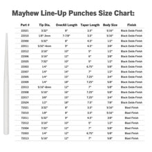 Load image into Gallery viewer, Versatile 1/2-Inch Line-Up Punch - Tool Steel for Efficient Alignment Jobs