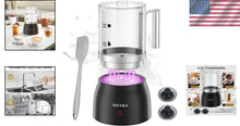 Load image into Gallery viewer, Quiet 4-in-1 Milk Frother and Steamer - 17oz for Delicious Hot/Cold Beverages