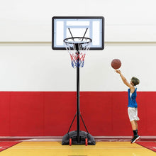 Load image into Gallery viewer, Durable Metal Portable Basketball Goal - Ideal for Kids &amp; Teens, 32” Backboard