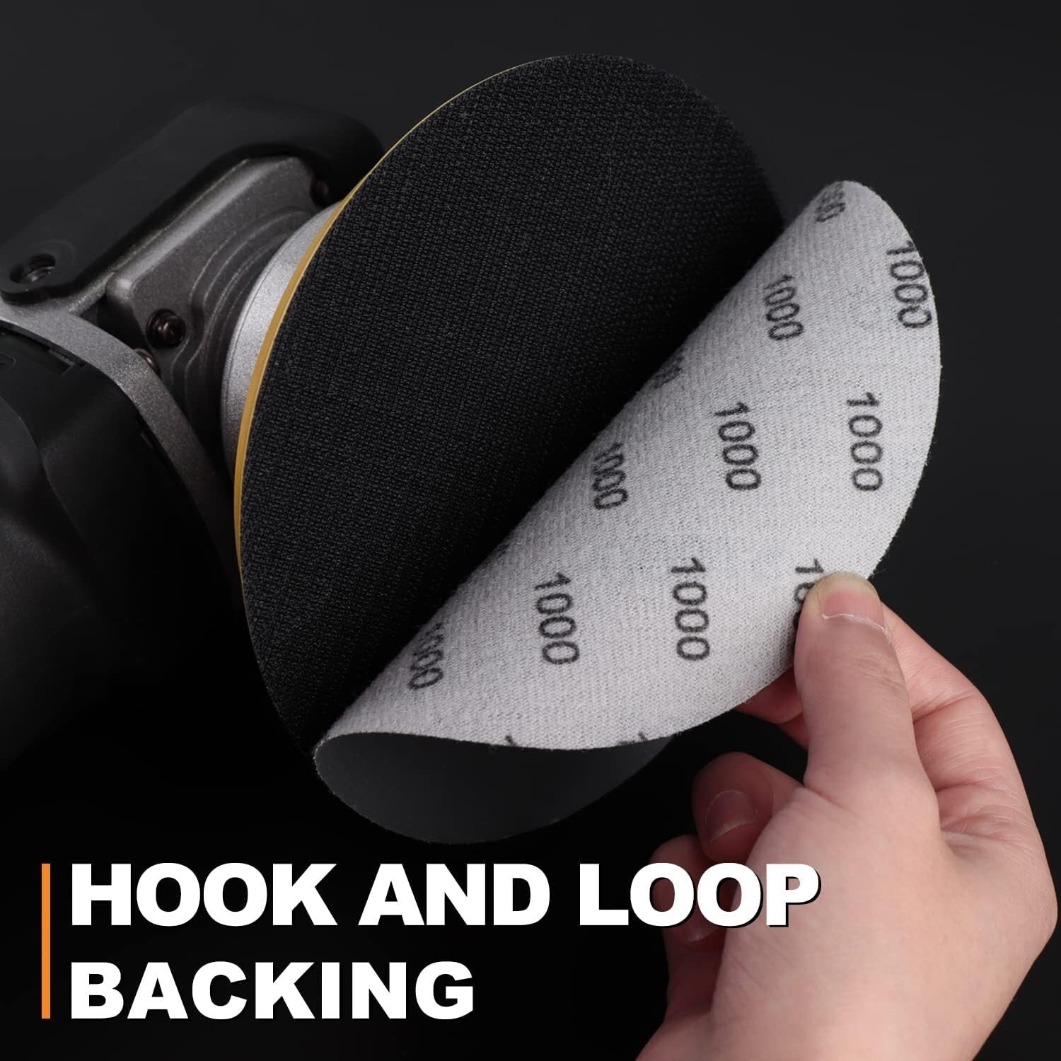 150 Pack Assorted 6-Inch Silicon Carbide Sanding Discs for Wet/Dry Polishing