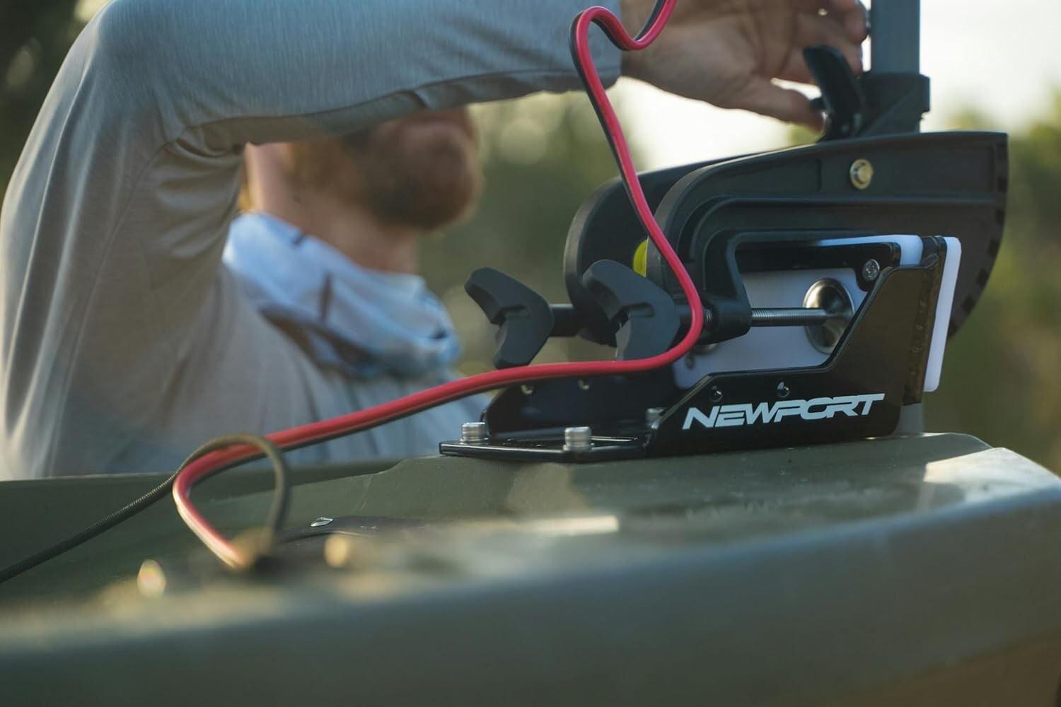3HP Electric Trolling Motor for Kayaks - Durable, Portable & Corrosion Resistant