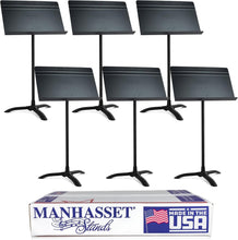 Load image into Gallery viewer, Long-Lasting Adjustable Music Stand 6-Pack - Ideal for Educators &amp; Orchestras