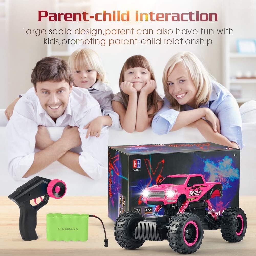 Fun and Safe Pink RC Truck for Girls - Ideal for Birthday and Christmas Gifts