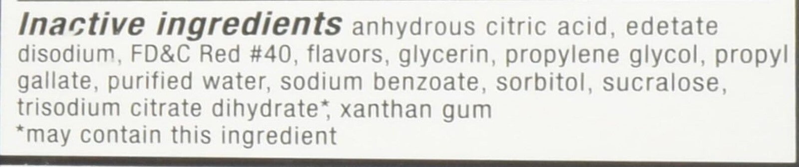Children's Berry-Flavored Cough & Congestion Liquid - 6.8oz x 5 for Ages 4+