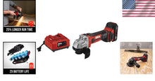 Load image into Gallery viewer, Versatile 20V Angle Grinder Set - 4-1/2 Inch, 2.0Ah Battery &amp; Charger Included
