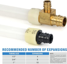 Load image into Gallery viewer, Comprehensive PEX Expansion Tool Kit with Auto Rotation for Secure Plumbing