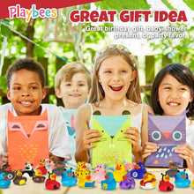 Load image into Gallery viewer, Vibrant 100 Count Rubber Duck Assortment - Perfect for Pools &amp; Parties