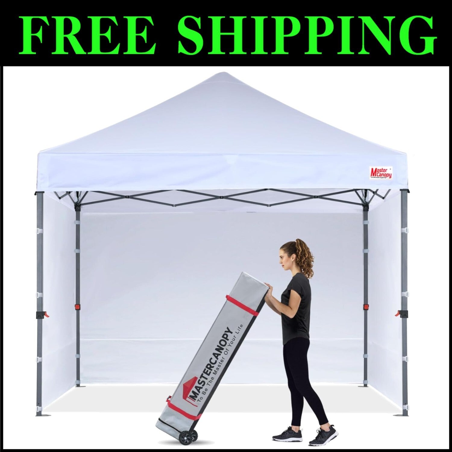 Spacious Heavy-Duty 10x10 Canopy Tent with Multiple Sidewalls for Events