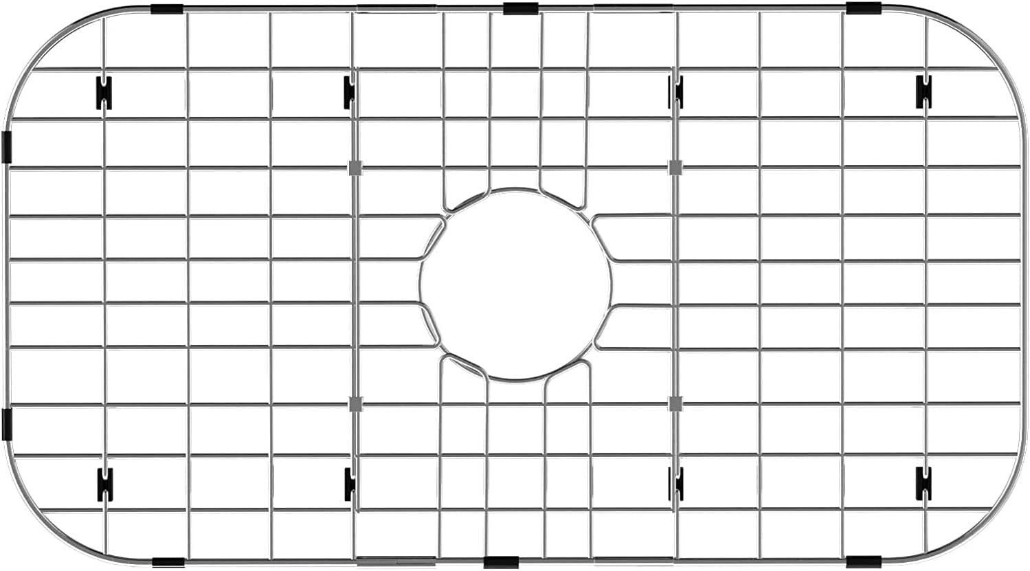 Easy-Clean Sink Protector Grid - 26"L x 14"W, Ideal for Kitchen Organization