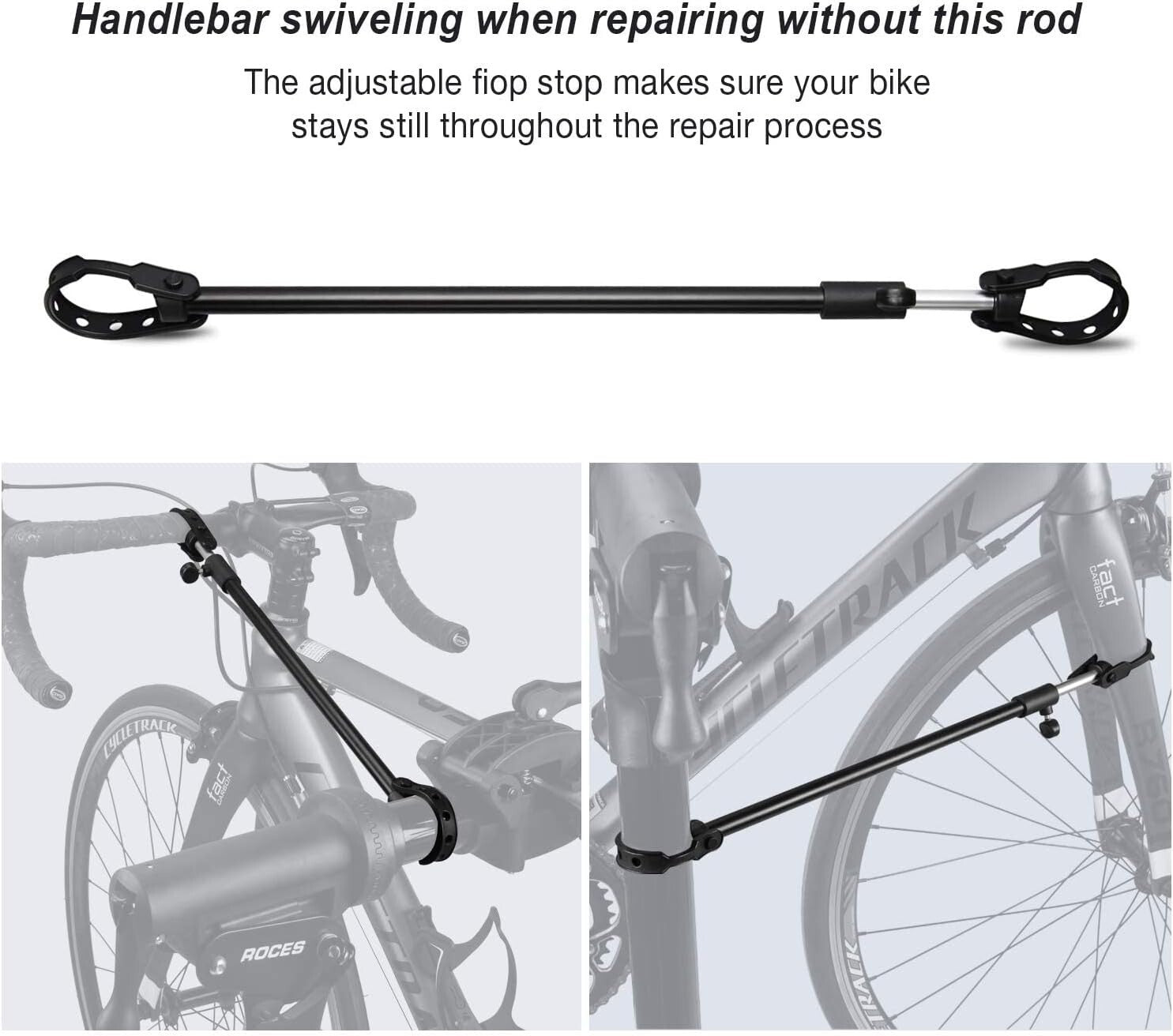360° Rotating Bike Repair Stand - Adjustable Aluminum Alloy Maintenance Rack