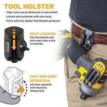 Load image into Gallery viewer, Heavy-Duty Tool Holster System with Elastic Grips &amp; Comfortable Carry Design