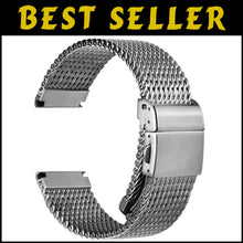 Load image into Gallery viewer, Elegant Milanese Mesh Watch Strap - Stylish Stainless Steel Band for All Watches