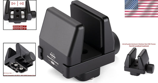 Precision Rifle Clamp Saddle for Tripod Mount – Enhance Shooting Accuracy