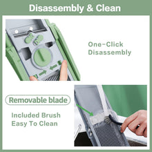 Load image into Gallery viewer, Durable Stainless Steel Mandoline Slicer - Safe Vegetable Chopper for Home Use