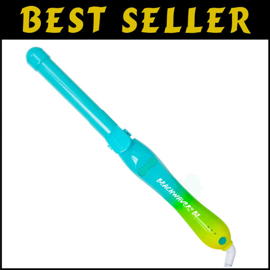 Beachwaver B-Series Rotating Curling Iron - 1” Ceramic Barrel for All Hair Types