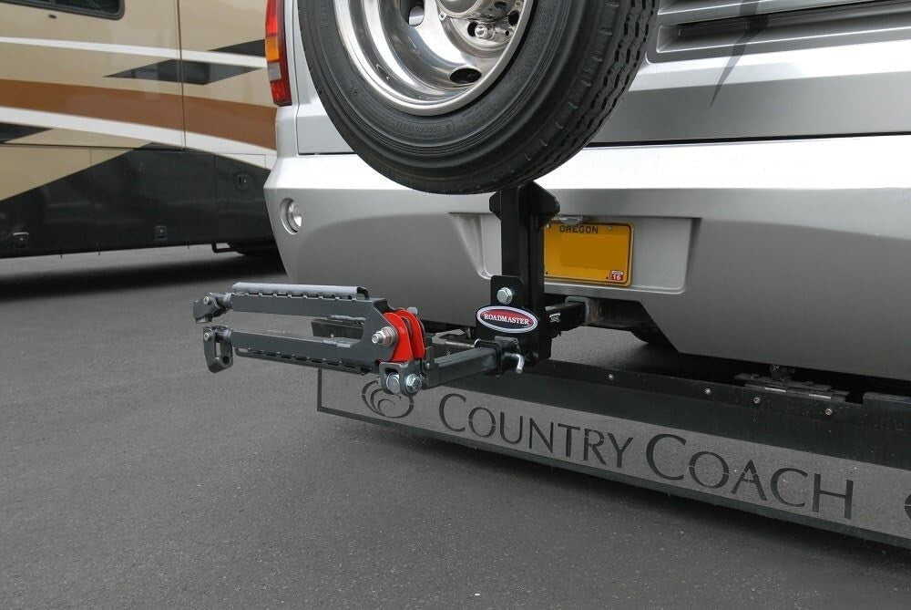 Secure and Easy-to-Install Motorhome Spare Tire Carrier - 400 lb Tongue Weight