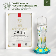 Load image into Gallery viewer, Hanging Glass Hummingbird Feeders - Gold Award Winning Design &amp; Flavor Saver