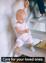 Load image into Gallery viewer, Safe &amp; Stylish 32x4 Non-Slip Stair Treads - 15 Clear Adhesive Strips