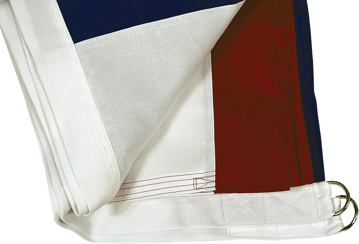 Beautifully Embroidered 8x12'' PolyExtra American Flag for Patriotic Displays